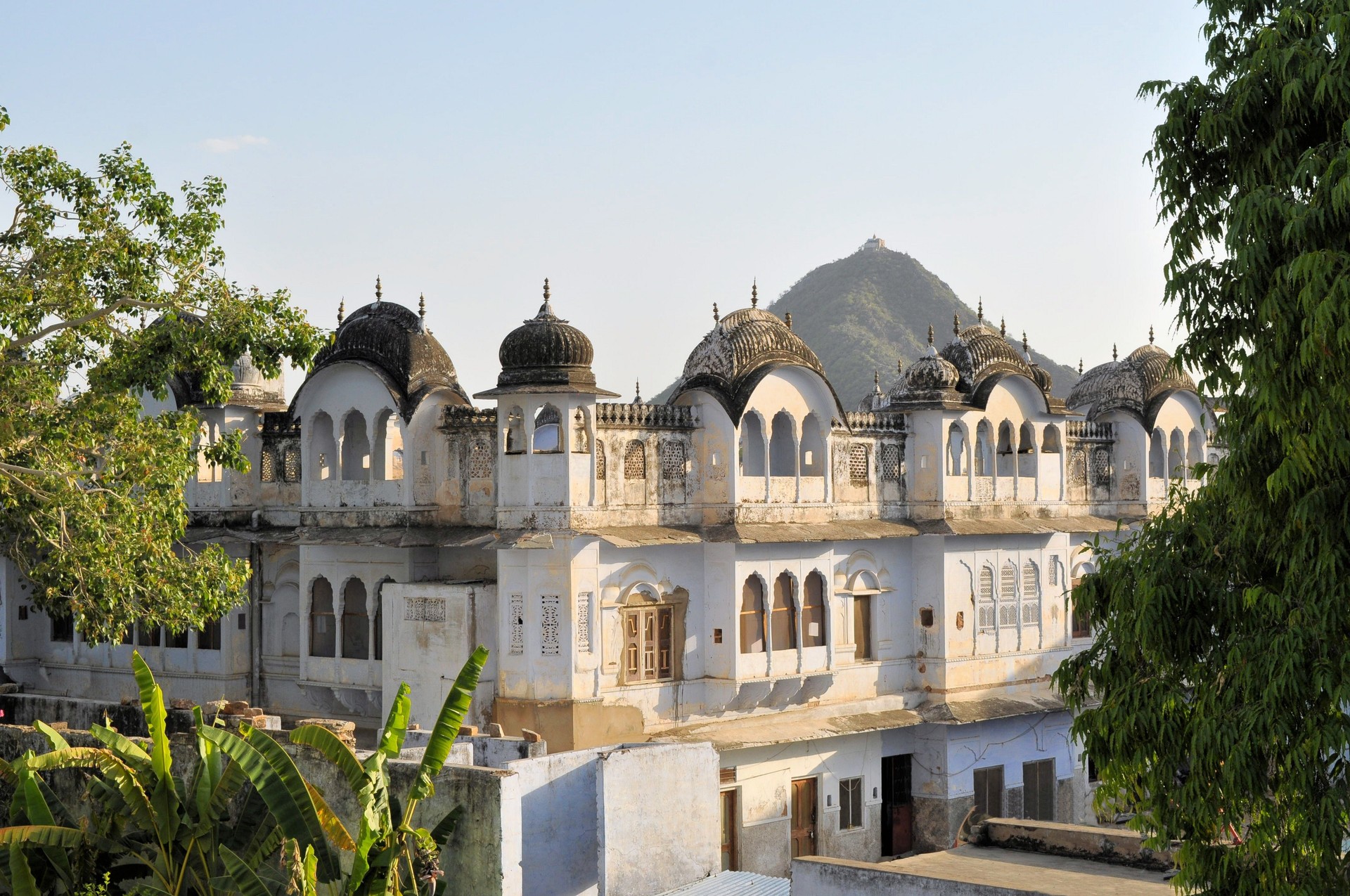 Traditional architecture in Pushkar, Rajasthan