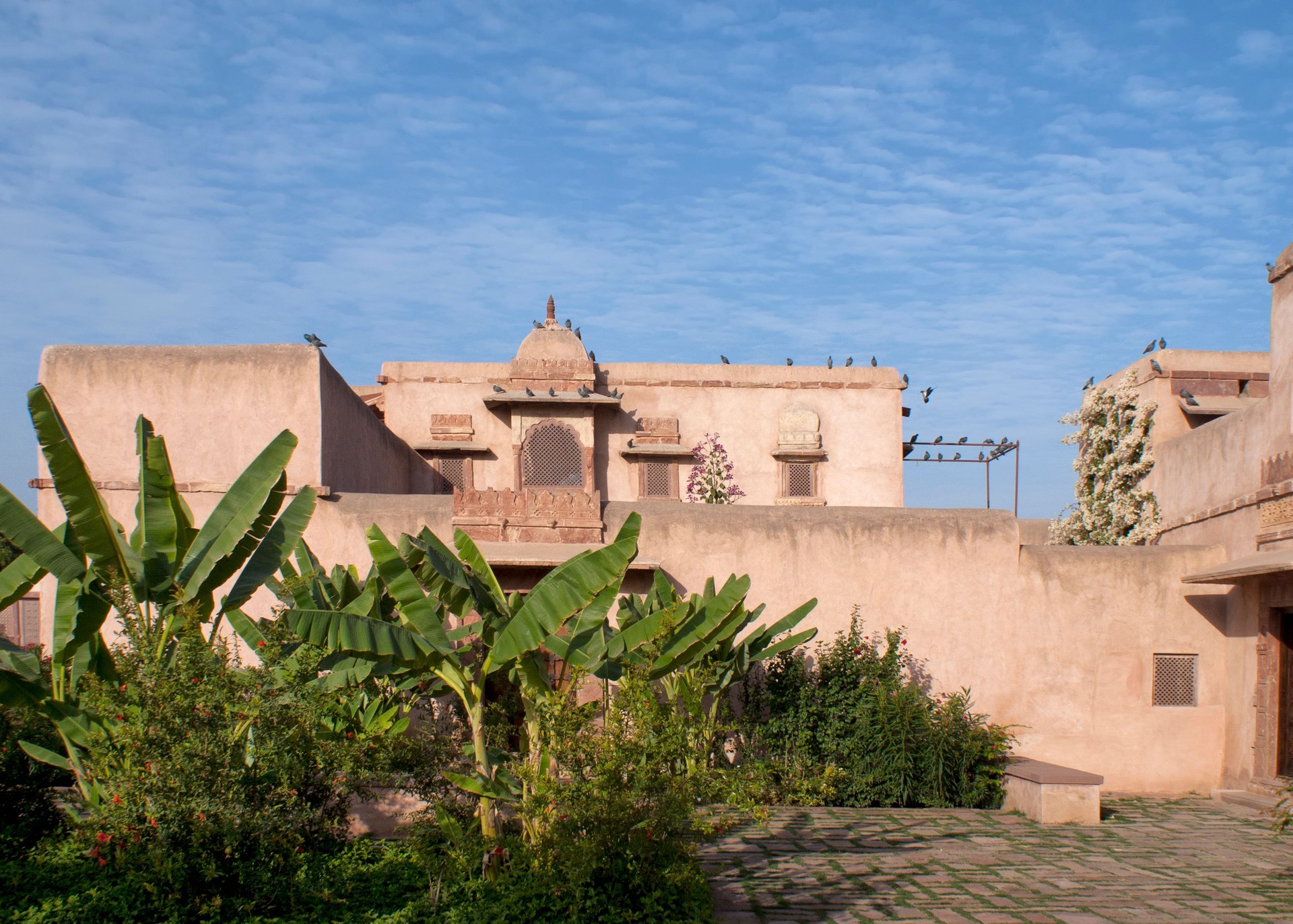 India: Queen's quarters at Nagaur's palace in Rajasthan.